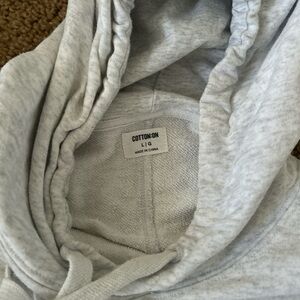 Cotton On Heather Gray Hoodie